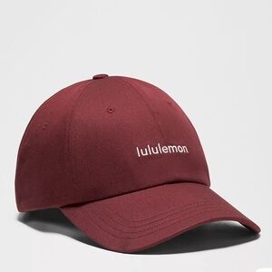 Lululemon Unisex Baseball Cap Wordmark  Rockwood/Light Ivory Size S/M ~ NWT